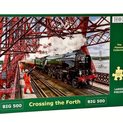 The House of Puzzles Crossing the Forth Puzzel 500 XL stukjes