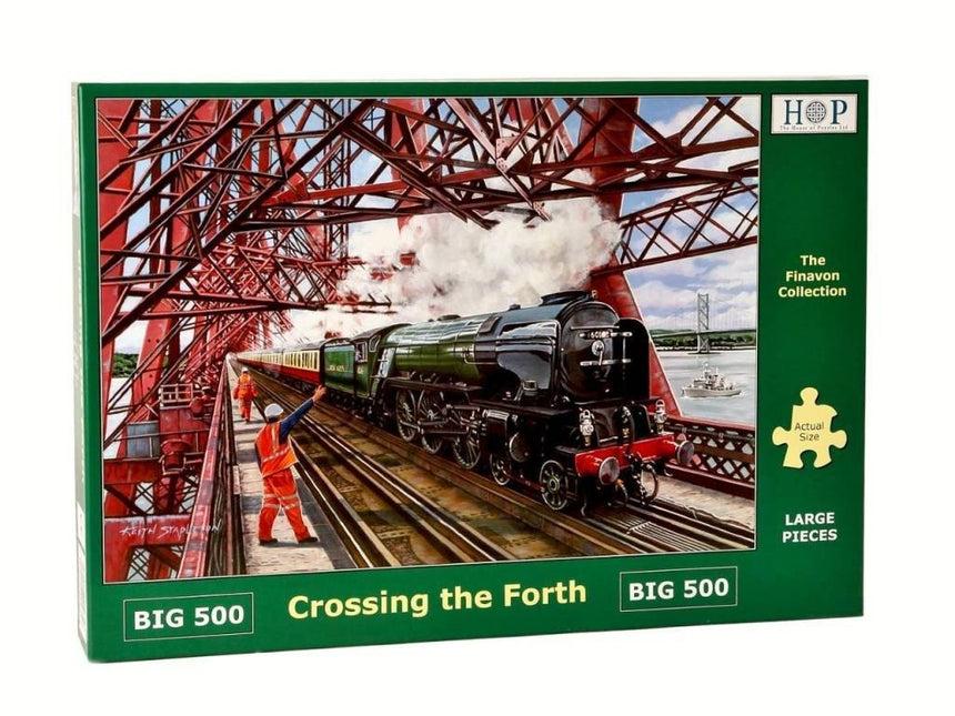 The House of Puzzles Crossing the Forth Puzzel 500 XL stukjes