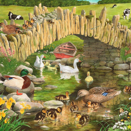 The House of Puzzles Duck Duck Goose Puzzel 250 XL Stukjes