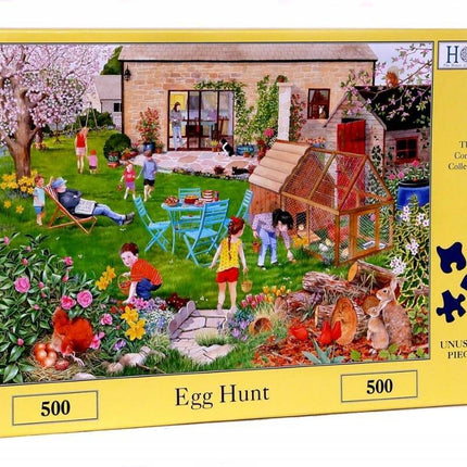 The House of Puzzles Egg Hunt Puzzel 500 stukjes