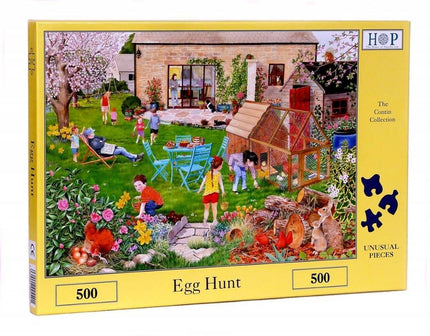 The House of Puzzles Egg Hunt Puzzel 500 stukjes