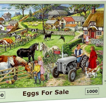 The House of Puzzles Eggs For Sale Puzzel 1000 stukjes