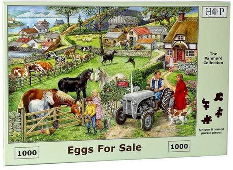 The House of Puzzles Eggs For Sale Puzzel 1000 stukjes