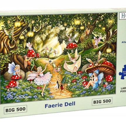 The House of Puzzles Faerie Dell Puzzel 500 XL stukjes