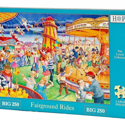 The House of Puzzles Fairground Rides Puzzel 250 XL stukjes