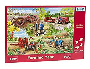 The House of Puzzles Farming Year Puzzel 1000 Stukjes