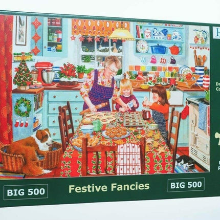 The House of Puzzles Festive Fancies Puzzel 500 XL Stukjes