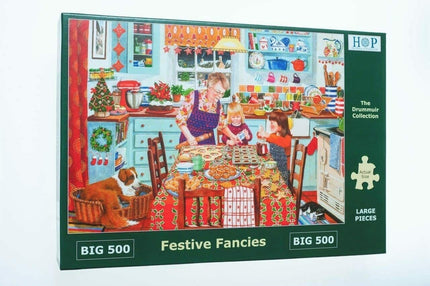 The House of Puzzles Festive Fancies Puzzel 500 XL Stukjes