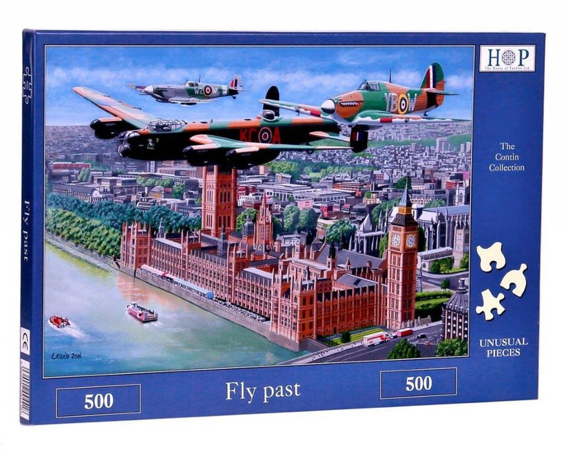 The House of Puzzles Fly Past Puzzel 500 stukjes