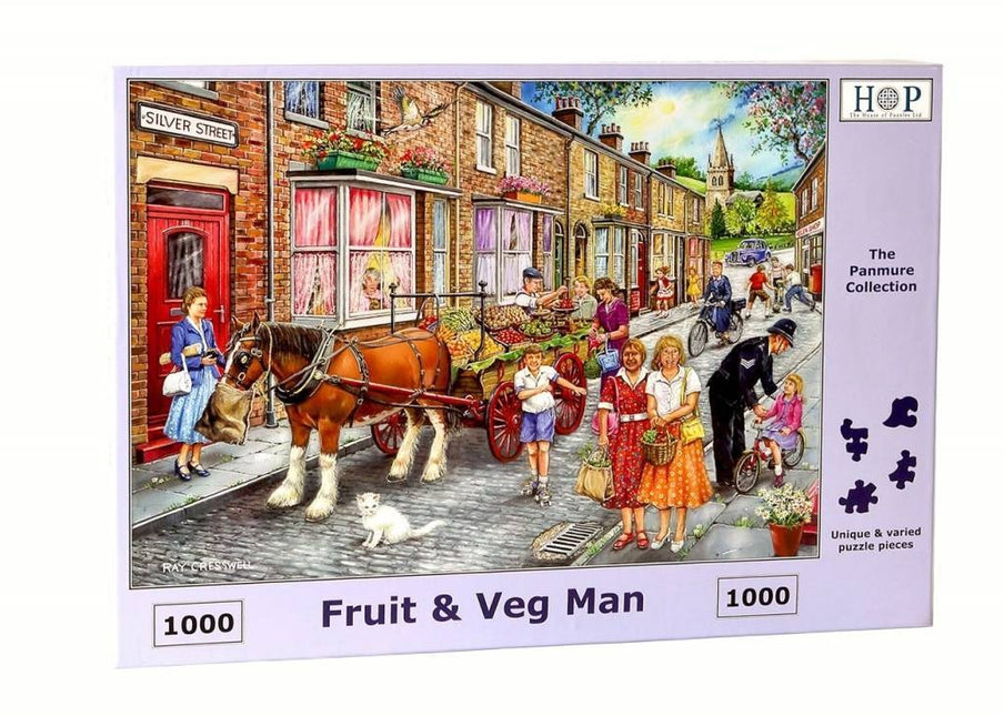 The House of Puzzles Fruit & Veg Man Puzzel 1000 stukjes