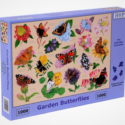 The House of Puzzles Garden Butterflies Puzzel 1000 Stukjes