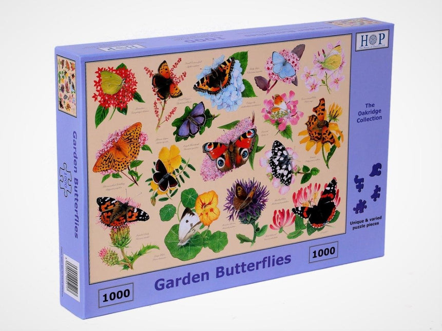 The House of Puzzles Garden Butterflies Puzzel 1000 Stukjes