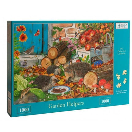 The House of Puzzles Garden Helpers Puzzel 1000 Stukjes