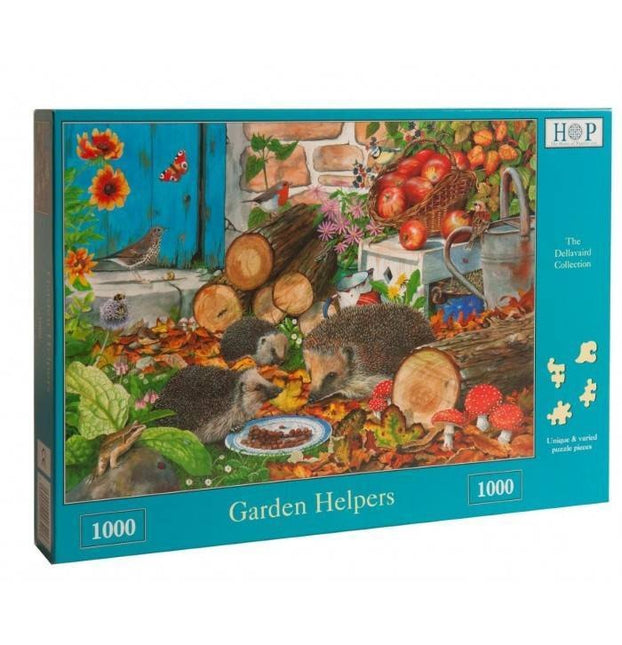 The House of Puzzles Garden Helpers Puzzel 1000 Stukjes