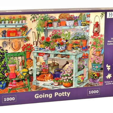 The House of Puzzles Going Potty Puzzel 1000 stukjes