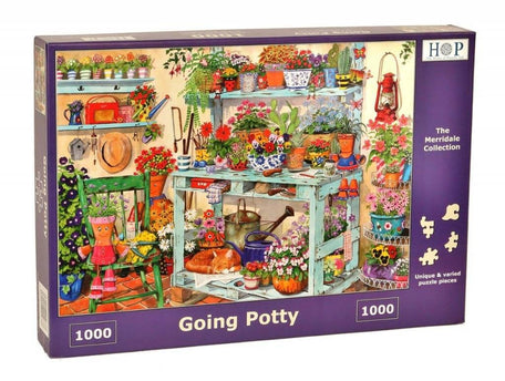 The House of Puzzles Going Potty Puzzel 1000 stukjes