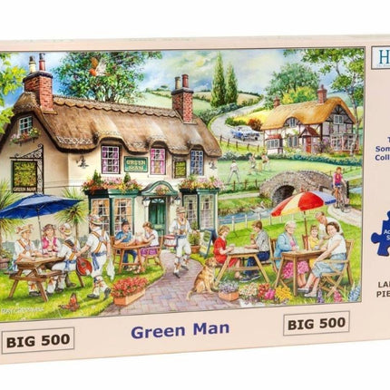 The House of Puzzles Green Man Puzzel 500 Stukjes XL