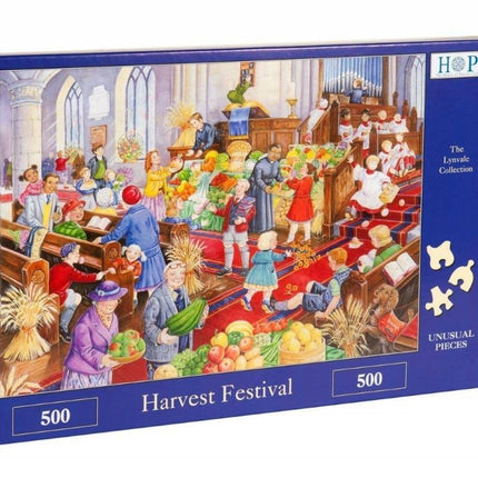 The House of Puzzles Harvest Festival Puzzel 500 Stukjes