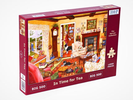 The House of Puzzles In Time for Tea Puzzel 500 XL Stukjes