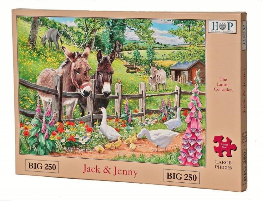 The House of Puzzles Jack & Jenny Puzzel 250 XL stukjes