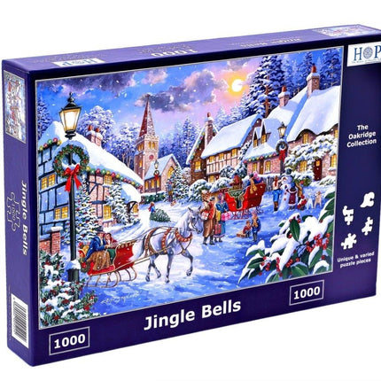 The House of Puzzles Jingle Bells Puzzel 1000 Stukjes