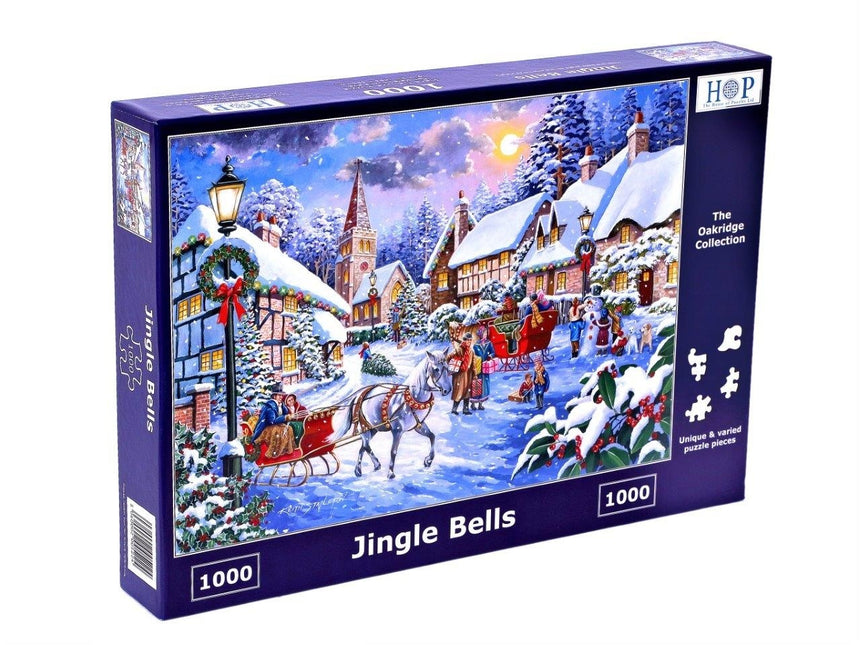 The House of Puzzles Jingle Bells Puzzel 1000 Stukjes