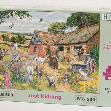 The House of Puzzles Just Kidding Puzzel 500 XL stukjes