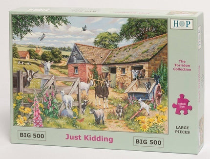 The House of Puzzles Just Kidding Puzzel 500 XL stukjes