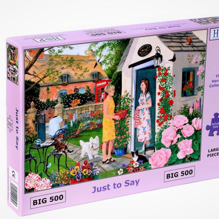 The House of Puzzles Just to Say Puzzel 500 XL Stukjes