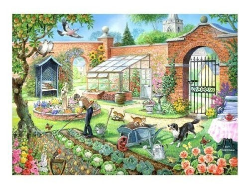 The House of Puzzles Kitchen Garden Puzzel 1000 Stukjes