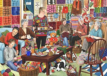 The House of Puzzles Knit en Natter Puzzel 1000 Stukjes