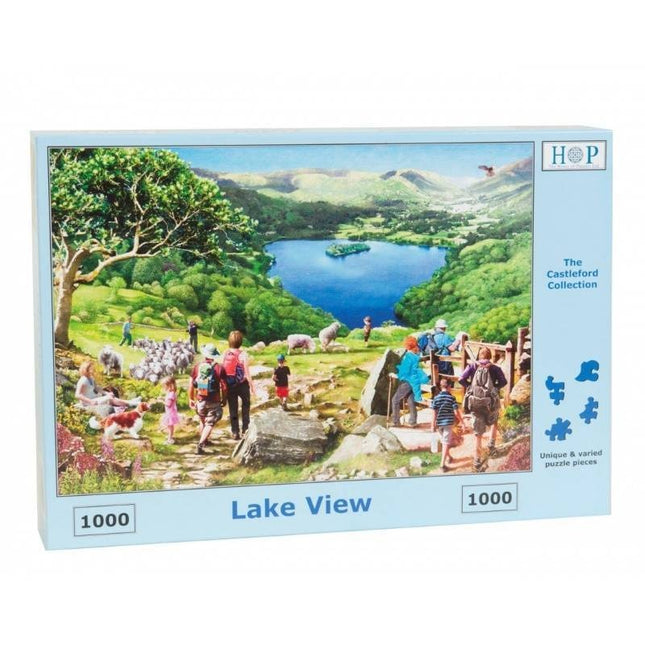 The House of Puzzles Lake View Puzzel 1000 Stukjes