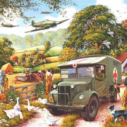 The House of Puzzles Land Girls Puzzel 1000 Stukjes