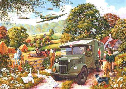 The House of Puzzles Land Girls Puzzel 1000 Stukjes