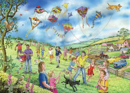 The House of Puzzles Let's go Fly a Kite Puzzel 250 XL stukjes