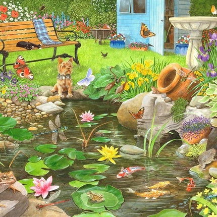 The House of Puzzles Lily Pond Puzzel 1000 Stukjes