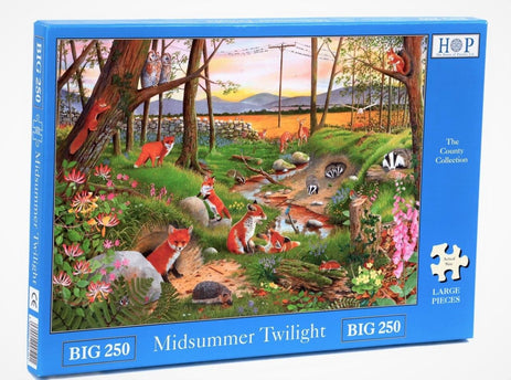 The House of Puzzles Midsummer Twilight Puzzel 250 XL stukjes