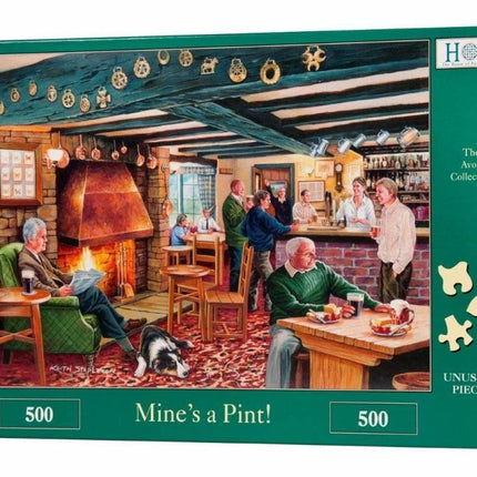 The House of Puzzles Mine's a Pint Puzzel 500 Stukjes