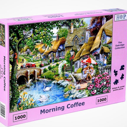 The House of Puzzles Morning Coffee Puzzel 1000 Stukjes