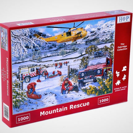 The House of Puzzles Mountain Rescue Puzzel 1000 Stukjes