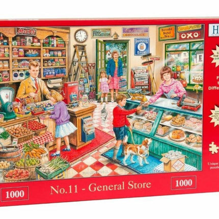 The House of Puzzles No.11 - General Store Puzzel 1000 Stukjes