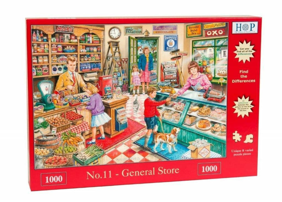 The House of Puzzles No.11 - General Store Puzzel 1000 Stukjes