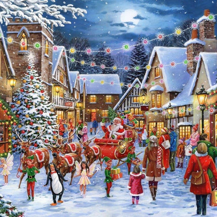 The House of Puzzles No.17 - Christmas Parade Puzzel 500 stukjes