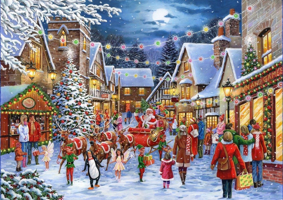 The House of Puzzles No.17 - Christmas Parade Puzzel 500 stukjes