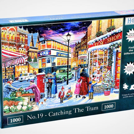 The House of Puzzles No.19 - Catching the Tram Puzzel 1000 Stukjes