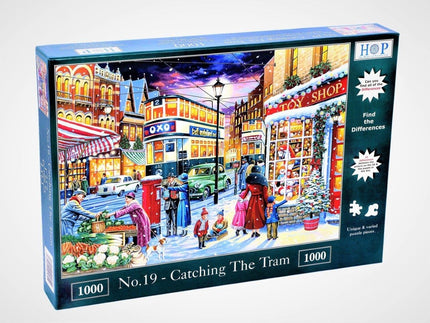 The House of Puzzles No.19 - Catching the Tram Puzzel 1000 Stukjes