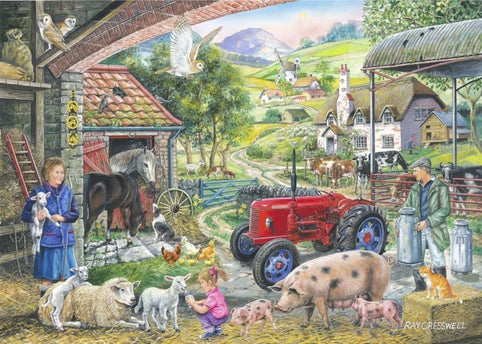 The House of Puzzles No.2 - On The Farm Puzzel 1000 Stukjes