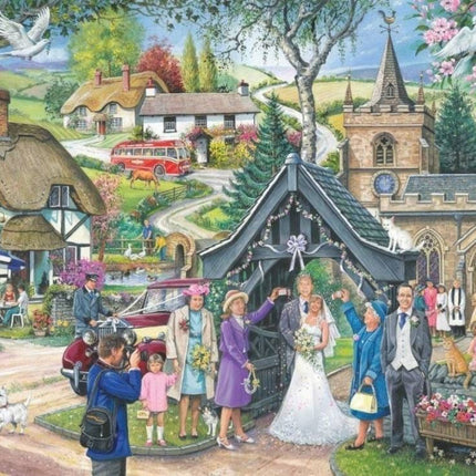 The House of Puzzles No.4 - Wedding Day Puzzel 1000 Stukjes