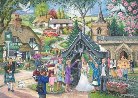 The House of Puzzles No.4 - Wedding Day Puzzel 1000 Stukjes