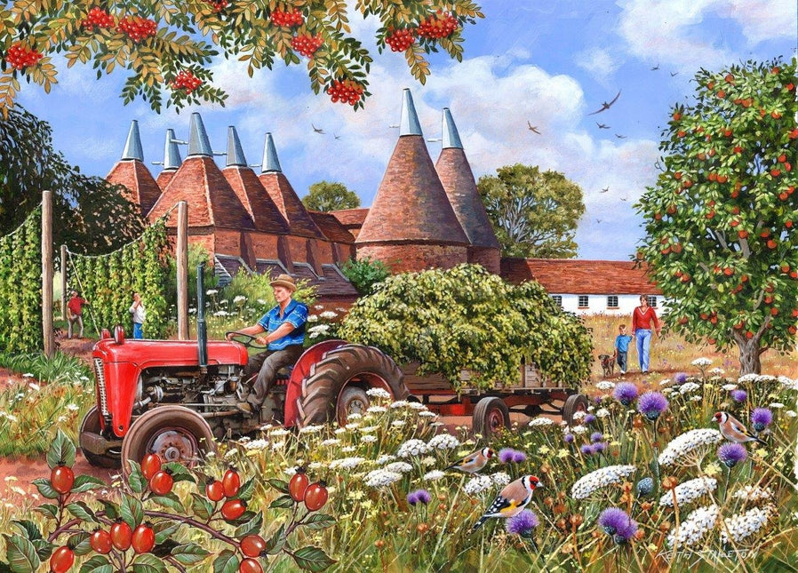 The House of Puzzles Oast Houses Puzzel 500 XL stukjes